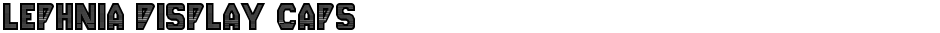 Lephnia Display CapsDemo