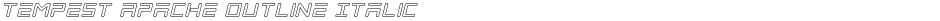 Tempest Apache Outline ItalicDemo