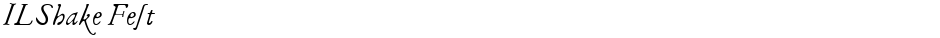 ILShakeFestDemo