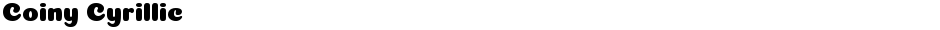 Coiny CyrillicDemo