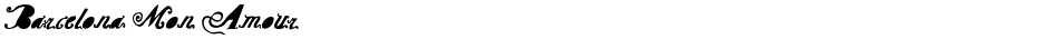 Barcelona Mon AmourDemo