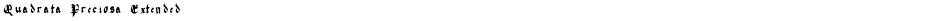 Quadrata Preciosa ExtendedDemo