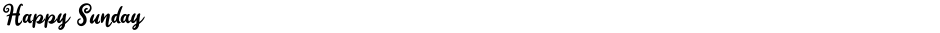 Happy SundayDemo