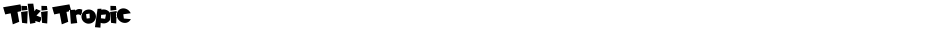 Tiki TropicDemo