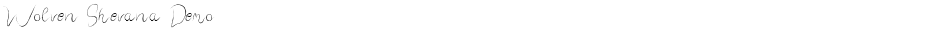 Wolven Shevana DemoDemo