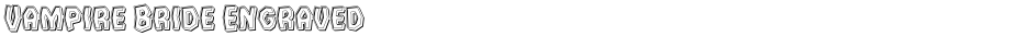 Vampire Bride EngravedDemo