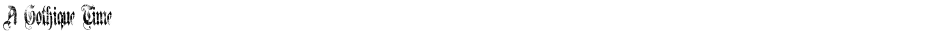 A Gothique Time Demo