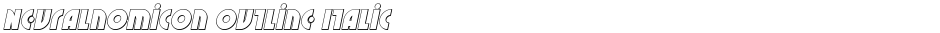 Neuralnomicon Outline ItalicDemo