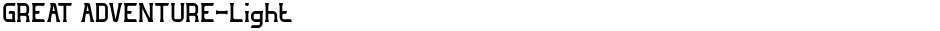 GREAT ADVENTURE-LightDemo
