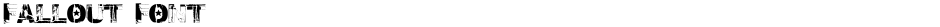 Fallout FontDemo