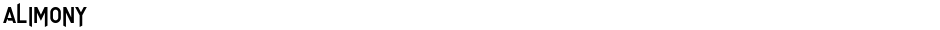 AlimonyDemo