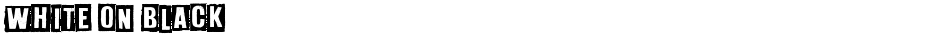 White On BlackDemo