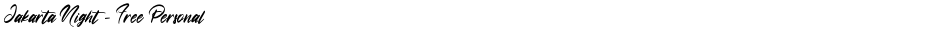 Jakarta Night - Free Personal Demo