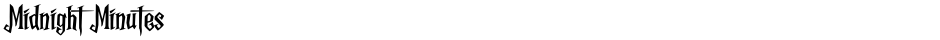 Midnight MinutesDemo