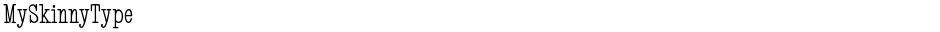 MySkinnyTypeDemo