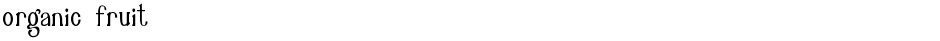 Organic FruitDemo