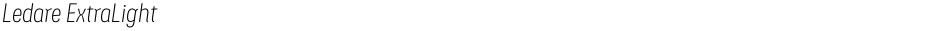 Ledare ExtraLightDemo