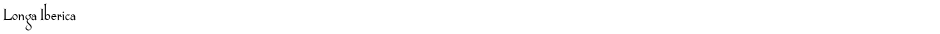 Longa IbericaDemo
