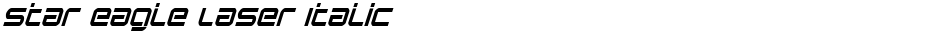 Star Eagle Laser ItalicDemo