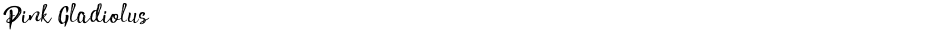 Pink GladiolusDemo