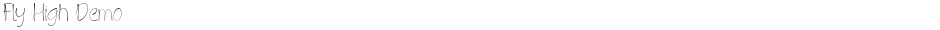 Fly High DemoDemo