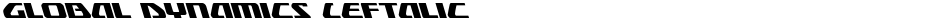 Global Dynamics LeftalicDemo
