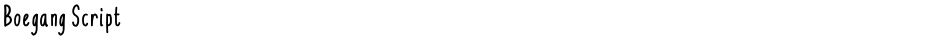 Boegang ScriptDemo