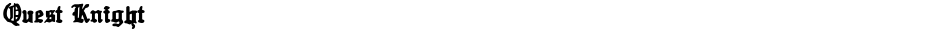 Quest KnightDemo
