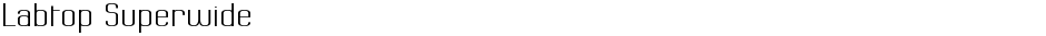 Labtop SuperwideDemo