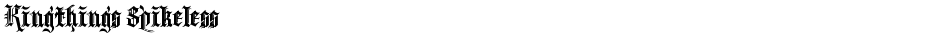 Kingthings SpikelessDemo