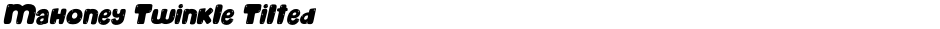 Mahoney Twinkle TiltedDemo