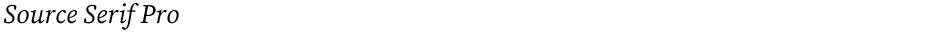 Source Serif ProDemo