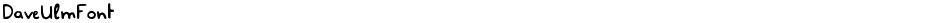 DaveUlmFontDemo