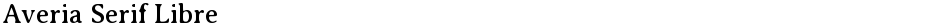 Averia Serif LibreDemo