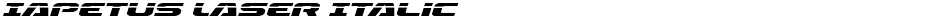 Iapetus Laser ItalicDemo