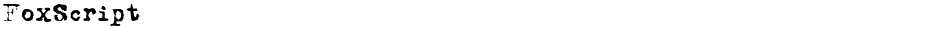 FoxScriptDemo