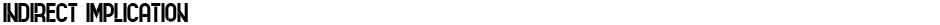Indirect ImplicationDemo