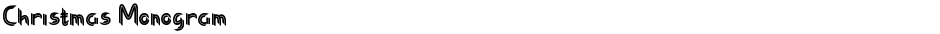 Christmas MonogramDemo