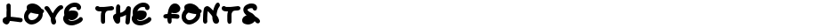 Love The FontsDemo