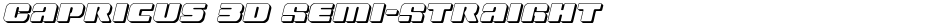 Capricus 3D Semi-StraightDemo