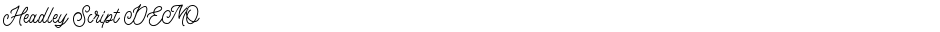 Headley Script DEMODemo