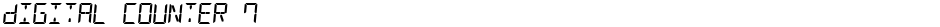 Digital Counter 7Demo