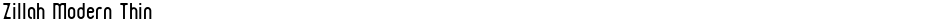 Zillah Modern ThinDemo