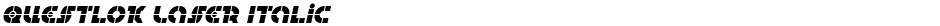 Questlok Laser ItalicDemo