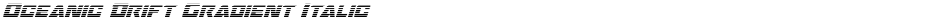 Oceanic Drift Gradient ItalicDemo