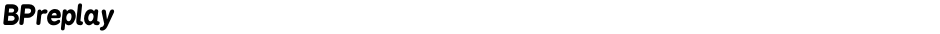 BPreplayDemo