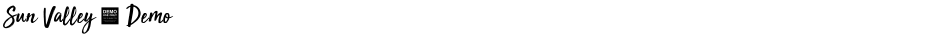 Sun Valley - DemoDemo