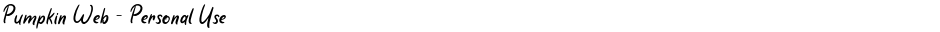 Pumpkin Web - Personal UseDemo