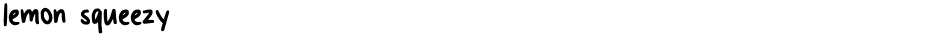 lemon squeezyDemo