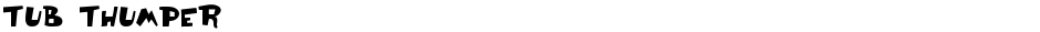 Tub ThumperDemo